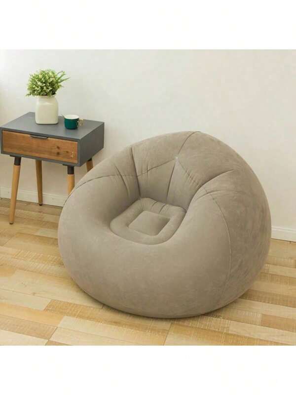Large Lazy Inflatable Sofa Chairs Seat Bean Bag Sofas Pouf Puff Couch Tatami Living Room Supply Gift1pcs Inflatable Lazy Sofa Chair, Foldable For Easy Carrying, Soft And Comfortable Bean Bag Sofa, Suitable For Outdoor/Indoor Use Inflatable Spherical Sofa, Random Color, Single Person Lazy Sofa Chair, Home Leisure, Plush Sand, Outdoor Camping