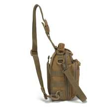 Neue Lagerbestände Einzelschulter Diagonale Kreuz Outdoor Tragbare Fahrradtasche Camouflage Outdoor Sport Kleine Brusttasche