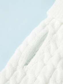 PETSIN 小狗毛衣适合小型中型犬猫衣服冬季保暖宠物高领吉娃娃背心柔软约克夏外套泰迪夹克 - 彩色 - 查看 9