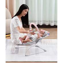 LADIDA My First Bouncer With Soothing Music And Gentle Vibration – Adjustable And Comfortable147 - Pink - View 5