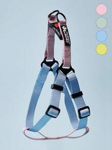 PETSIN 1 pieza Arnés ajustable para perros - Adecuado para perros pequeños, medianos y grandes, Diseño tipo chaleco, Material de nailon cómodo y duradero, Estilo de moda, Disponible en múltiples colores, Artesanía detallada, Esencial para pasear al perro a diario, Adecuado para todas las estaciones