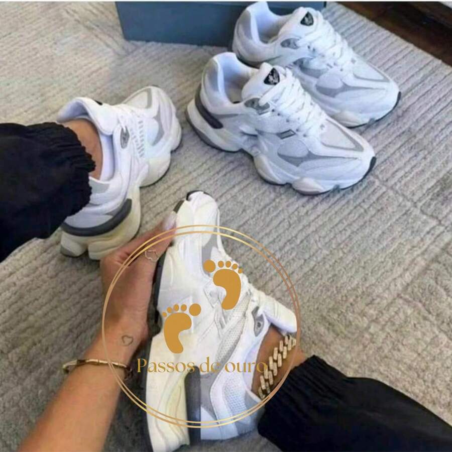 Super Promotion Sneakers NEW 9060 Premium Launch Sneakers Street University Sport Vintage Popular Costume Outdoor Home Party Gym And Fitness School Holiday University Street - 白色 - 查看 1