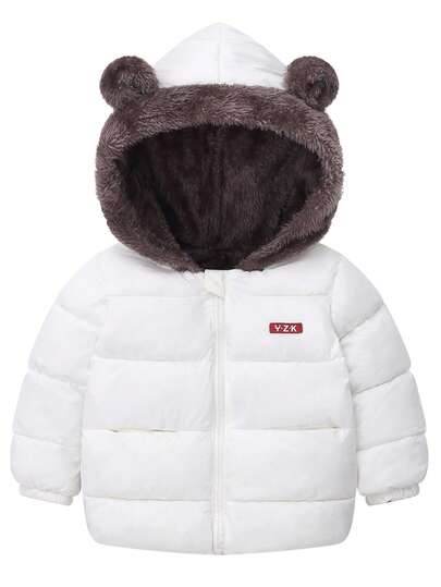 Dwustronna ciepła kurtka dla małych chłopców