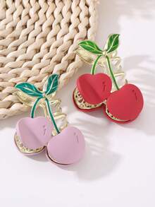 1 件装女士浪漫鸡蛋花发夹，彩色花朵金属发饰，适合高发量，适合日常佩戴和派对发夹爪夹发夹发夹发夹发夹发夹发夹，海滩配饰秋冬女士度假装发饰