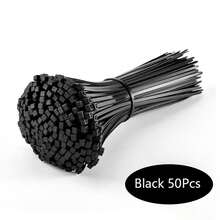 Fivelas universais para abraçadeiras de PP, 20/50/100 peças, abraçadeiras de plástico multiuso para reparos diários de automóveis