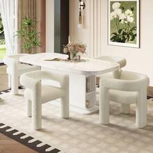 Ergonomischer Sessel mit Premium Teddy Flor, Einzigartiges Design, maximaler Komfort & vielseitig einsetzbar Moderner Allrounder-Sessel Robust, stylisch & blitzschnell montiert