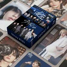 Sega Carte da collezione dei Kpop, con i membri Chan, Know, Changbin, Felix, , I.N, carte di supporto per il gruppo popolare, nuova collezione di carte da saluto, raccolta di carte da esposizione, accessori musicali pop, carte per decorazione di scatole