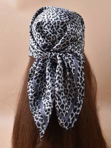 1 Stück Leoparden-Muster Modeschal Bandana, Bohemien Stil Stirnband/Haarband für Frauen, ideal um Ihr Aussehen für Kleid, Strand, Urlaub zu verbessern - Verschiedenfarbig - Übersicht 5