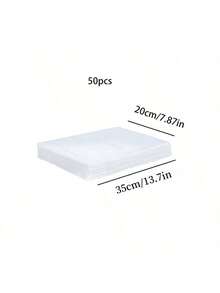 10/50/100/150pcs Transparent Vacuum Bags, Textured Matte Sealed Bags, Plastic Packaging Bags, Vacuum Compression Storage Bags - White - View 20