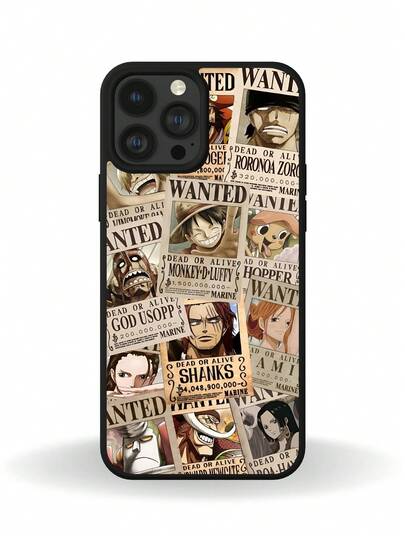 Funda para celular anime One Piece, todas las marcas modelo M282, diseño inspirador, protección creativa universal para smartphone, funda moderna para fans del anime