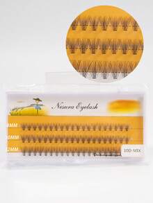 60簇单根睫毛簇 10D 6~15mm 自然妆效单根假睫毛 纤细持久睫毛延长 适合派对 睫毛自然簇 黑白盒随机发货。睫毛簇，睫毛簇，单根睫毛，睫毛，假睫毛 - C - 查看 19