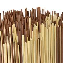32pcs/64pcs 0.51*0.51*29.97 Cm Carbonized Plus Original Color Square Bamboo Sticks, Craft Sticks, Woodworking Supplies, DIY Models, Craft Project Crafts, Square Bamboo Sticks For Craft Construction