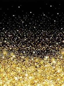 3pcs/1pc 137*274cm/54*108in Disposable Party Tablecloth, Black/Blue Ombre Glitter Pattern Tablecloth, Suitable For Various Theme Parties And Daily Decoration