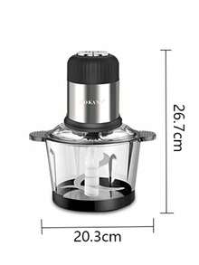 SOKANY-7025A 电动绞肉机，可切碎馅料并研磨蔬菜馅料，2升大容量绞肉机