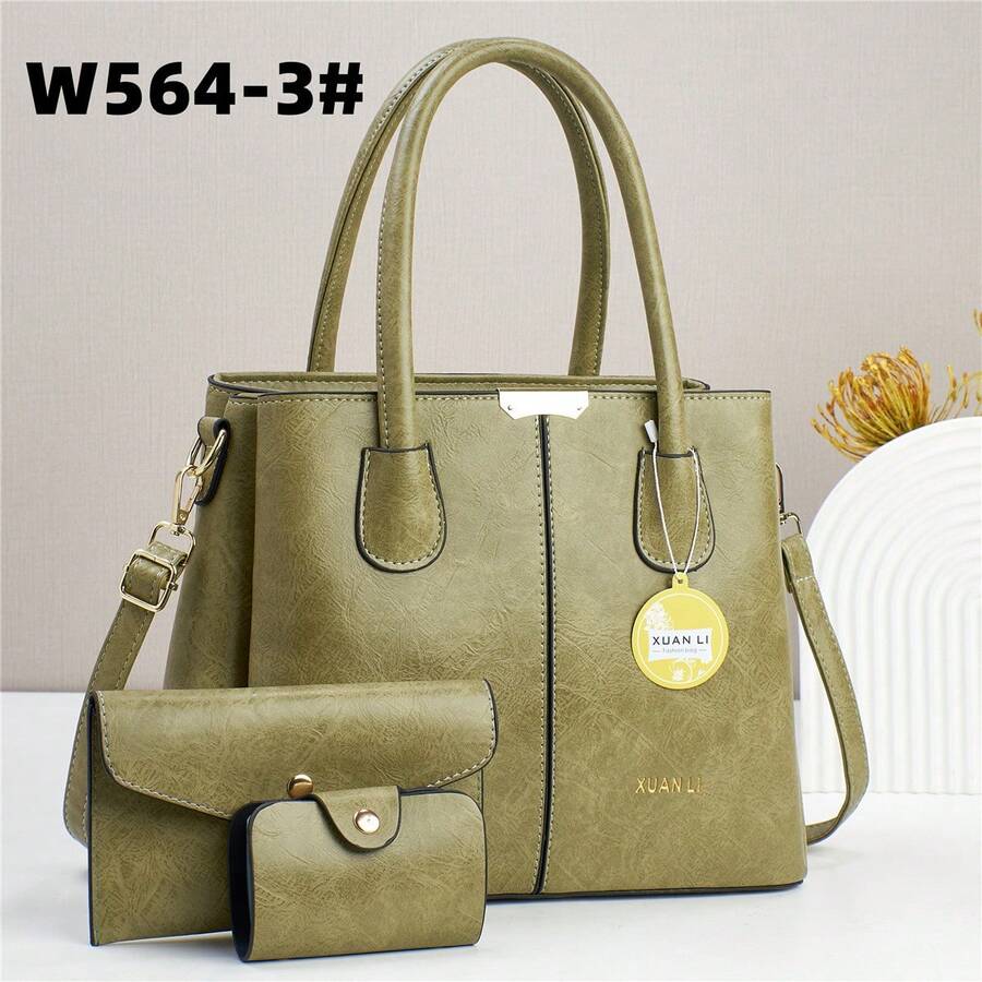 Women Top Handle Bags - 土黃色 - 查看 1