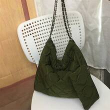 Women Shoulder Bags - 綠色 - 查看 2