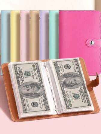 100 个预算和储蓄挑战活页夹信封套装 - 经济实惠、多功能、便携且井然有序的储物袋，非常适合返校学生或储蓄目标。适用于学校用品、返校