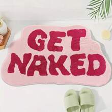 1pc Printed Floor Mat, Absorbent & Quick-Drying Kitchen Floor Carpet, Non-Slip & Super Soft Entry Doorway Floor Rug, For Bathroom Bedroom Kitchen Living Room, Ideal Bathroom Supplies, Home Decorations Fluffy Plush Decor