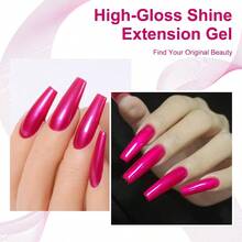 Quick Dry Nail Polish Crimson Summer Nail Lacquer For Nail Art Regular Nail Polish 0.41 Fl Oz.DEVO - 赤紅 - 查看 3