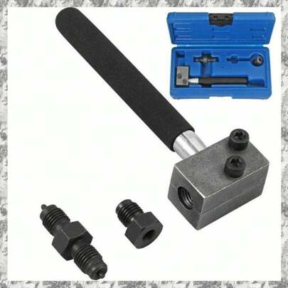 Brake Line Flaring Tool Automotive Brake Line Double Flaring Tool 4.75Mm F Flaring Tool Brake Tube Reamer