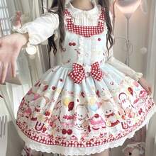 1pc Lolita Style Sweet & Cute Bib Dress, Only Includes Dress, Lolita Costume For Holiday Party, Performance, Valentine's Gift, Suitable For Daily & Holiday Wear Halloween - Nhiều màu - Xem 3