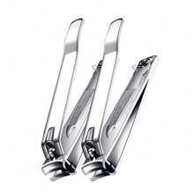 ANDVICTORY 2/4Pcs Nail Clippers Toenail Clippers Fingernail Clipper Set Carbon Steel Ultra Sharp Sturdy Curved Edge Cutter Trimmer Finger Nail Clip For Adults Men Women Nail Cleaner - Multicolor - View 13