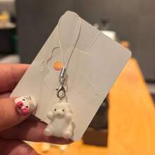 立体海獭手机链可爱动物毛绒植绒企鹅北极熊挂件钥匙扣少女心ins风手机挂件耳机壳吊坠 - 海獺手機掛繩 - 查看 13