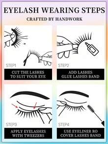 Nuevo paquete actualizado de 10 filas de 200 piezas de grupos de pestañas independientes mixtos 30D+40D+50D+60D+80D, libre elección, rizo D de 8-16 mm, kit de extensión de pestañas independientes reutilizable, súper grueso, esponjoso, aspecto natural que agranda los ojos de forma natural, súper herramienta de maquillaje, adecuado para uso doméstico o salir, adecuado para la vida diaria, bodas, citas, fiestas, viajes y festivales de primavera