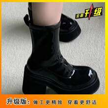 Women Ankle Boots & Booties - Black Matte Upgraded Version - View 8