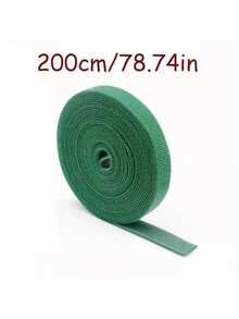 Wiederverwendbares Pflanzenhalteband, kleiner Garten Klettverschluss, Pflanzenband zum Binden und Fixieren von Pflanzenzweigen, Gartenpflanzen Zubehör, Heim- und Balkon-Gartenbedarf, Pflanzgefäße & Behälter Accessoires