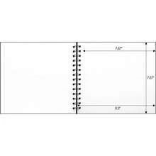 - Bloc de papel para marcador artístico, cuaderno de bocetos cuadrado portátil de 19.3 x 19.56, 60 hojas de rotuladores, papel de dibujo de 120 g/²/31.75 kg para dibujo y pintura, - 9" x 12" - Ver 4