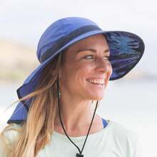 Sunday Afternoons Shade Goddess Hiking Hat Z95D - Salt Water. - View 2