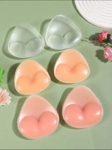 1 Paio di Reggiseni in Silicone Riutilizzabili - Imbottiture Invisibili Push-Up per Costumi da Bagno e Lingerie, Rinforzatori Morbidi e Ispessiti per un Sollevamento Naturale del Seno, Ideali per Bikini, Vestiti e Abiti Fascia