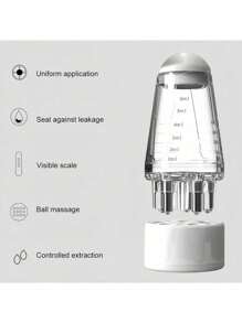 1 件迷你油梳和头皮按摩器 - 精准生发精华涂抹器，滋养精华，油，护发素输送工具，理发沙龙专业发夹和配件，旅行友好型发刷和梳子套装，精油涂抹器，可精准将液体或油输送到发根，发夹，发饰，发刷，梳子 - 彩色 - 查看 8