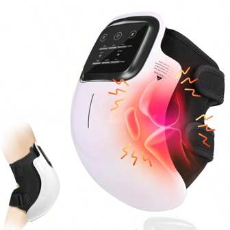 Guante masajeador de mano inalámbrico con calor y compresión, 5 niveles de intensidad, 4 niveles de calor, 3 modos, para dedos y túnel carpiano, de piel de PU