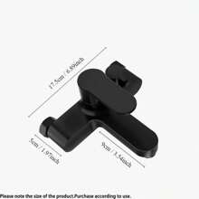 1 Set Stainless Steel Bathroom Shower Faucet, Toilet Bathtub Mixer Valve, Hidden Wall-Mounted 3-Way Faucet. Zinc Alloy 3-Valve Bathtub Shower Mixer Faucet, High Pressure Water Control, No Electricity Required, Easy Installation