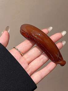 4 件/1 件女士黑色/红色/黄色/棕色 3.74 英寸/9.5 厘米中号优雅蝴蝶结发夹，可爱简约时尚简约风格适合休闲、复古、宫廷服装、日常、化妆、发型、通勤、度假、学校、派对、节日、礼物、爪夹、发夹、发夹、发夹、香蕉夹 - 彩色 - 查看 6