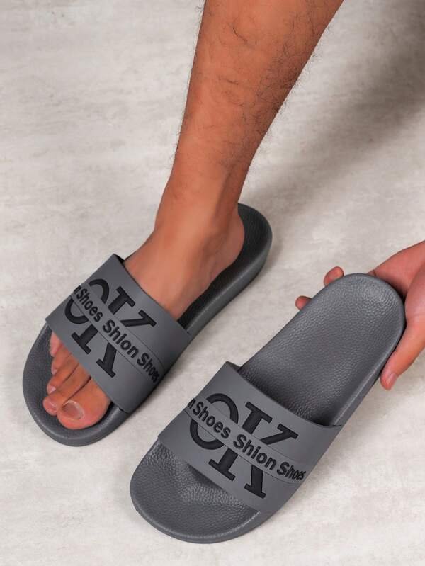 Men's Summer Slippers, Korean Fashion Personalized Non-Slip Indoor/Outdoor Wear, Men's Sandals