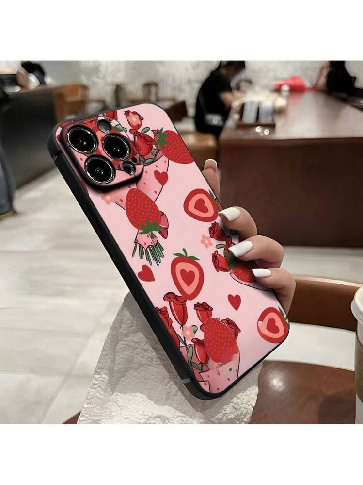 Case For IPhone 17 Pro,Exquisite Colorful Retro Oil Painting Flower - View #5