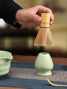 5-Piece Matcha Whisk Set - Matcha Bowl And Bamboo Matcha Whisk, Tea Strainer, Spoon, Teaspoon, Sieve, Whisk Stand. The Perfect Matcha Starter Set, Suitable For Matcha Tea Ceremony, Matcha Set.Infusiones - Multicolor - View 3