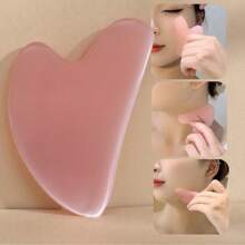 1 pezzo Set di strumenti per massaggio Guasha rosa, rullo massaggiatore per viso e corpo per massaggio dei meridiani, cura del viso per il sollevamento, bellezza, prodotti per la cura della pelle, spa, cura di sé, strumenti per la cura della pelle, cura del viso, forniture per estetista, massaggio, strumento per massaggio del viso, rullo per il viso