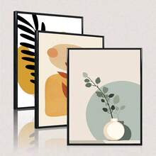 1pc & 3pcs 12*16 Inch Multi-Color Photo Frames, Fits 30*40cm Photos, Minimalist Style, Lightweight Material, Suitable For Bedroom, Study, Hallway Wall Decor, Without Photo Paper