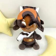 Cookie-Run Kingdom Plush Toys Shadow Milk Cookie Figurines Plush Doll Pillow Home Room Dormitory Decorations Set 9inch (10-Piece Set)