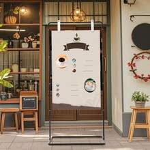 Vincidern 1PC Black Wedding Welcome Sign Stand,69" Wedding Sign Holder For Seating Charts ,Welcome To Our Wedding Sign Stand For Event Decor,Welcome Sign Stand For Party To Welcome Guests - 黑色 - 查看 4