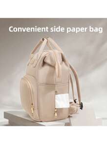 Multi Functional Mom Bag, Backpack, Baby Formula Bag, Mom Bag, Backpack, Lightweight, Large Capacity, Fashionable Handbag