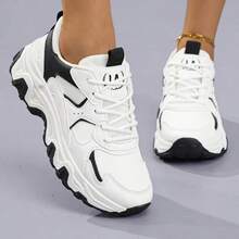 Women's Thick-Soled Sneakers, Versatile Casual Sneakers