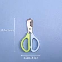 Ciseaux multifonctions, ciseaux de ménage, petits ciseaux courbés, ciseaux en acier inoxydable, ciseaux à double tranchant tranchants, vente directe d'usine