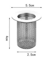 1pc Household Bathroom Sink Bathtub Drain Hair Anti Blocking Net, Floor Drain