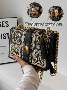 迷你复古方包，时尚斜挎单肩包