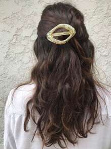 1 件装极简主义金属云形发夹、发夹、爪夹、发爪、发夹、发夹、发夹、发夹